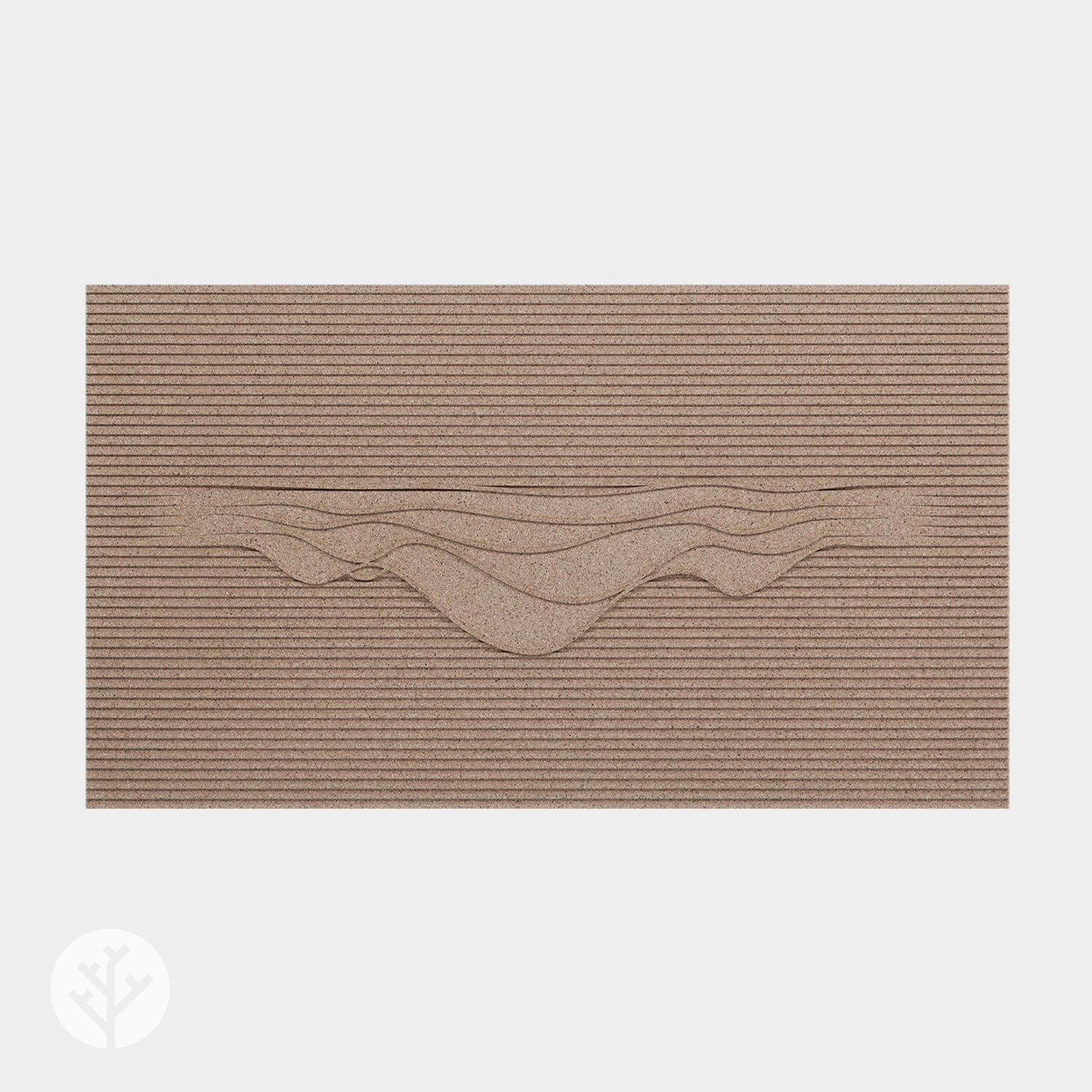 Muratto® Organic Strips Flow Luxury Cork Wall Tiles