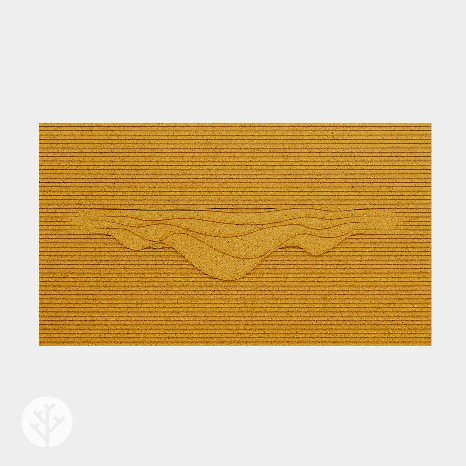 Muratto® Organic Strips Flow Luxury Cork Wall Tiles