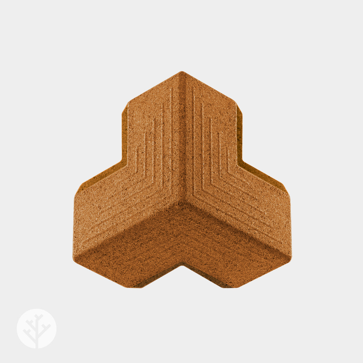 Muratto® Organic Kubus Luxury Cork Wall Tiles