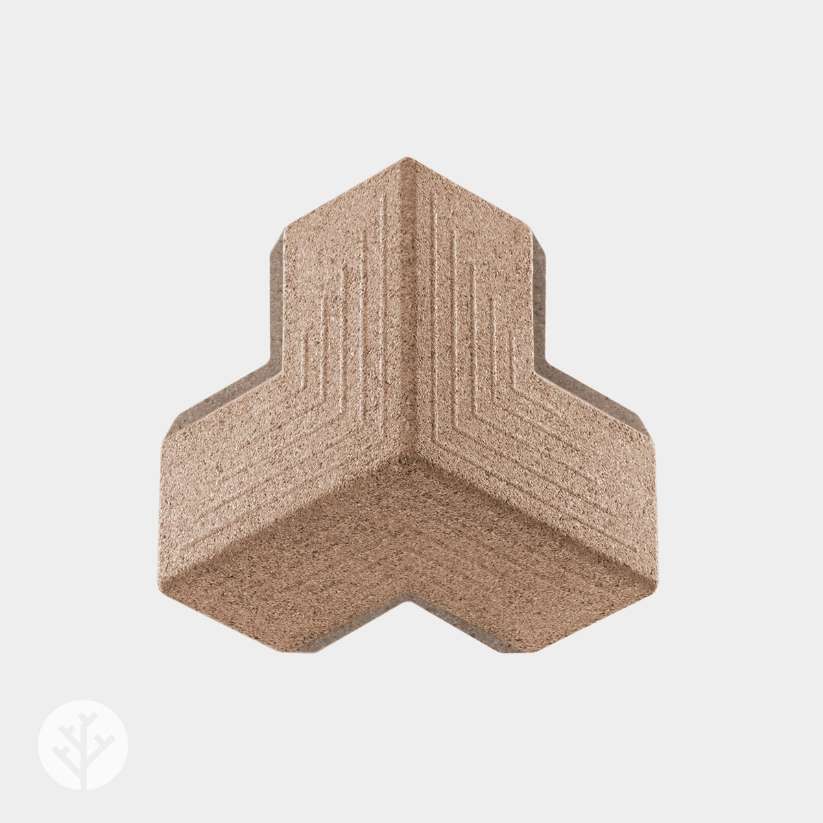 Muratto® Organic Kubus Luxury Cork Wall Tiles