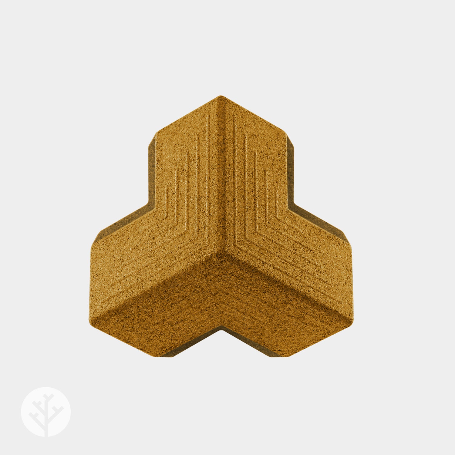 Muratto® Organic Kubus Luxury Cork Wall Tiles