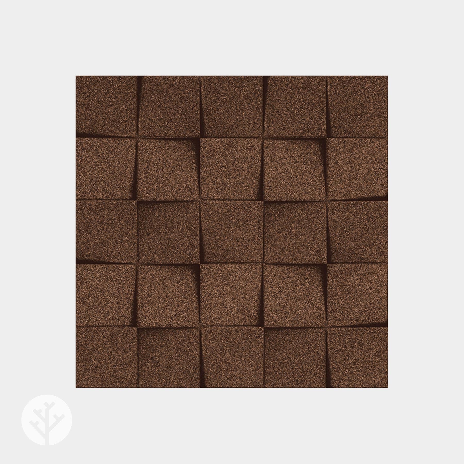 Muratto® Organic Mini Chock Luxury Cork Wall Tiles