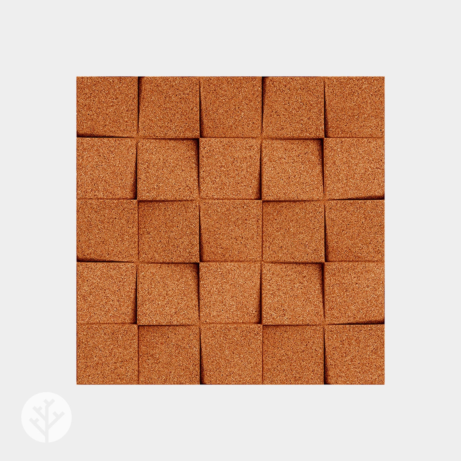 Muratto® Organic Mini Chock Luxury Cork Wall Tiles