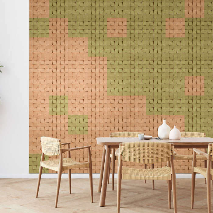 Muratto® Organic Mini Chock Luxury Cork Wall Panels