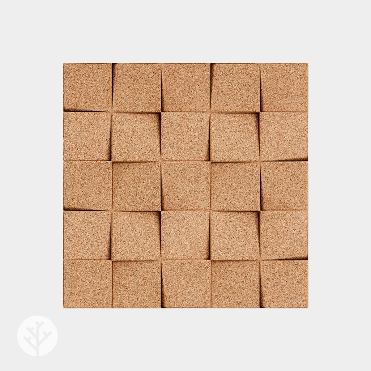 Muratto® Organic Mini Chock Luxury Cork Wall Tiles
