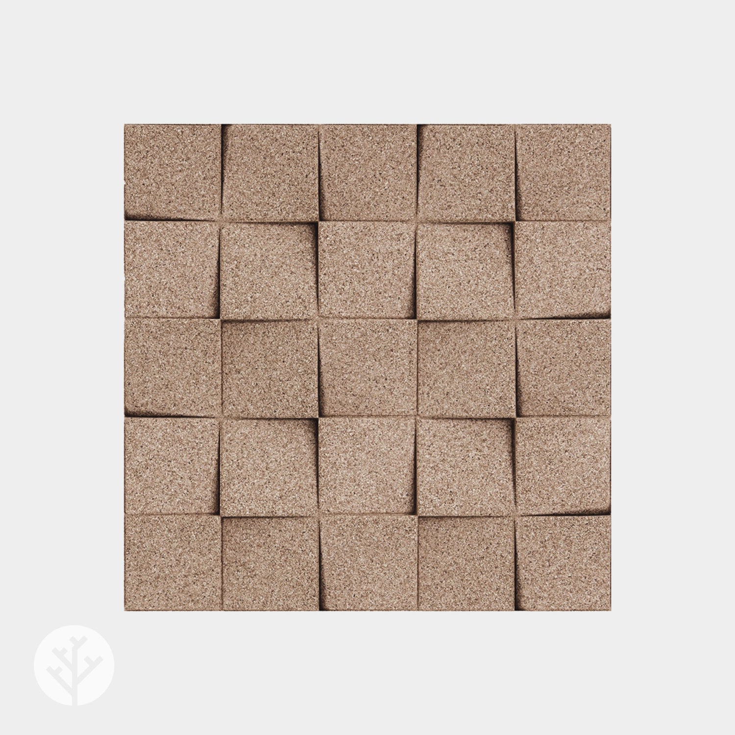 Muratto® Organic Mini Chock Luxury Cork Wall Tiles