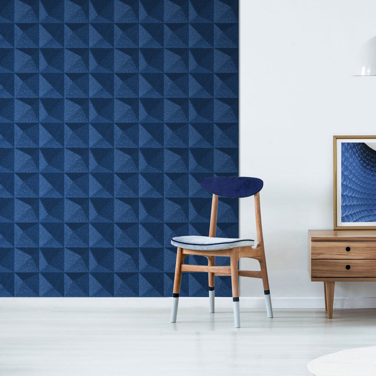 Muratto® Organic Peak Pattern Luxury Cork Wall Tiles