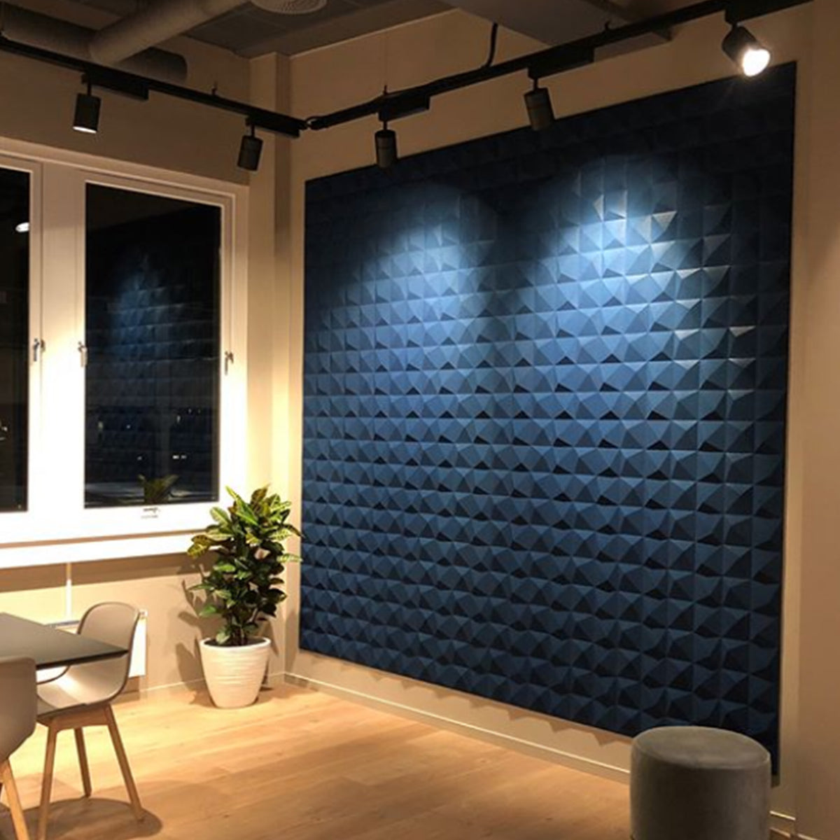 Muratto® Organic Peak Pattern Luxury Cork Wall Tiles