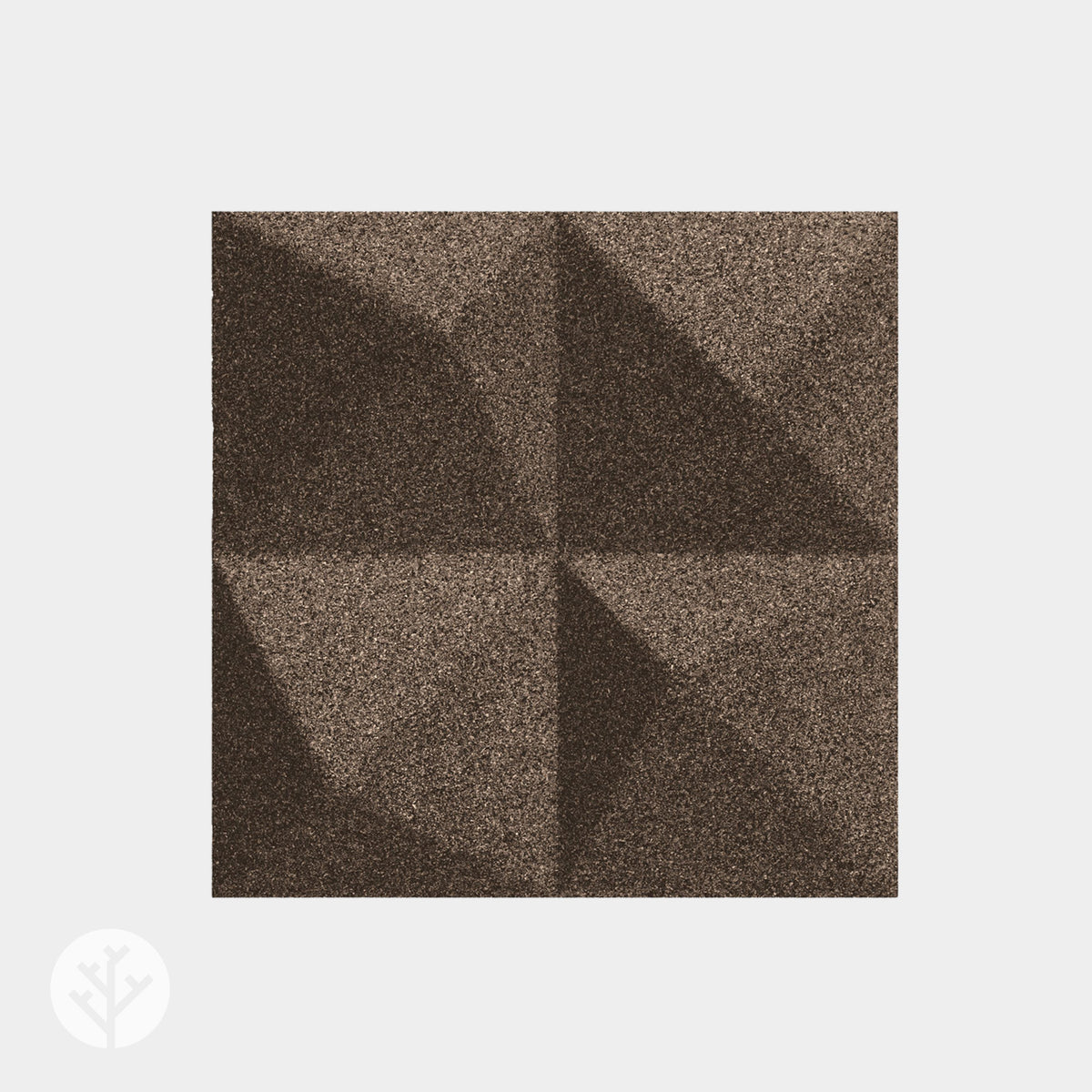 Muratto® Organic Peak Pattern Luxury Cork Wall Tiles