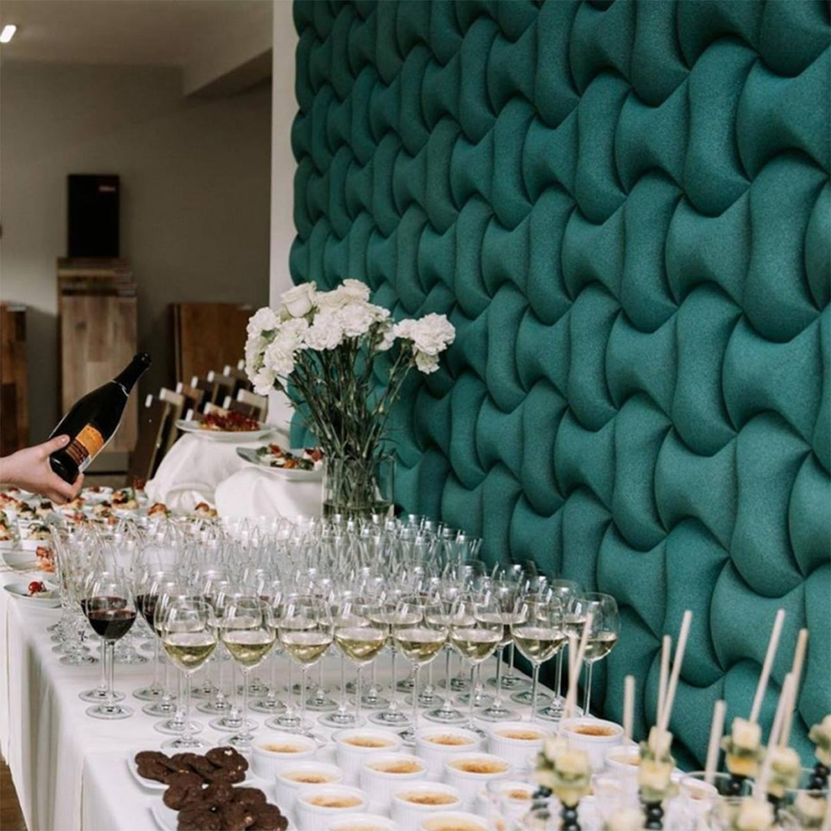 Muratto® Organic Senses Curved Luxury Cork Wall Tiles