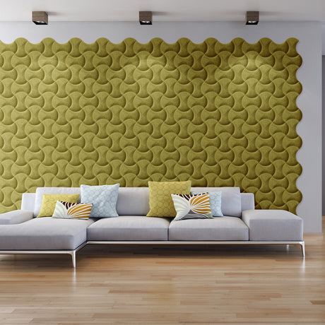 Muratto® Organic Senses Curved Luxury Cork Wall Tiles