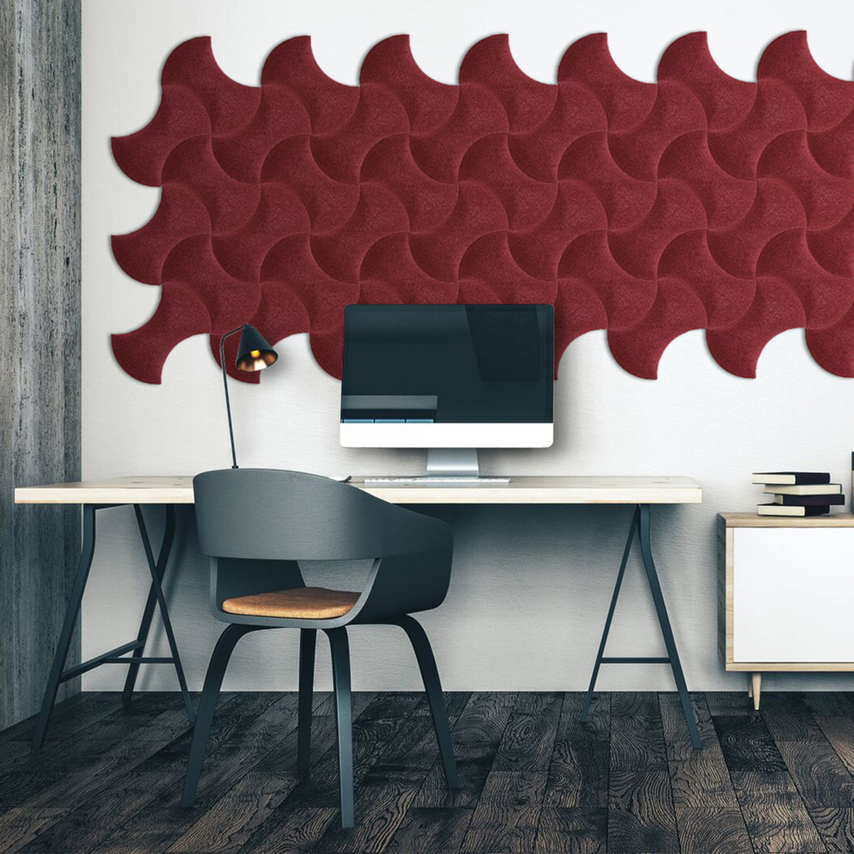 Muratto® Organic Senses Curved Luxury Cork Wall Tiles