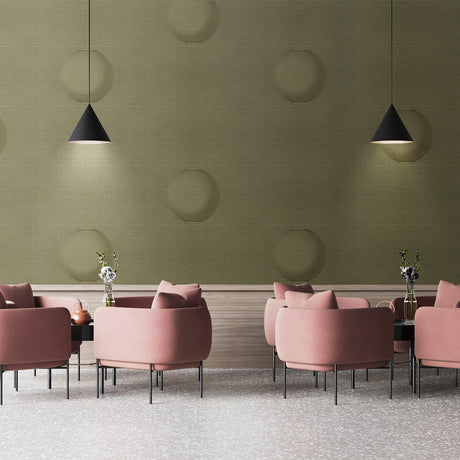 Muratto® Organic Strips Sphere Luxury Cork Wall Tiles