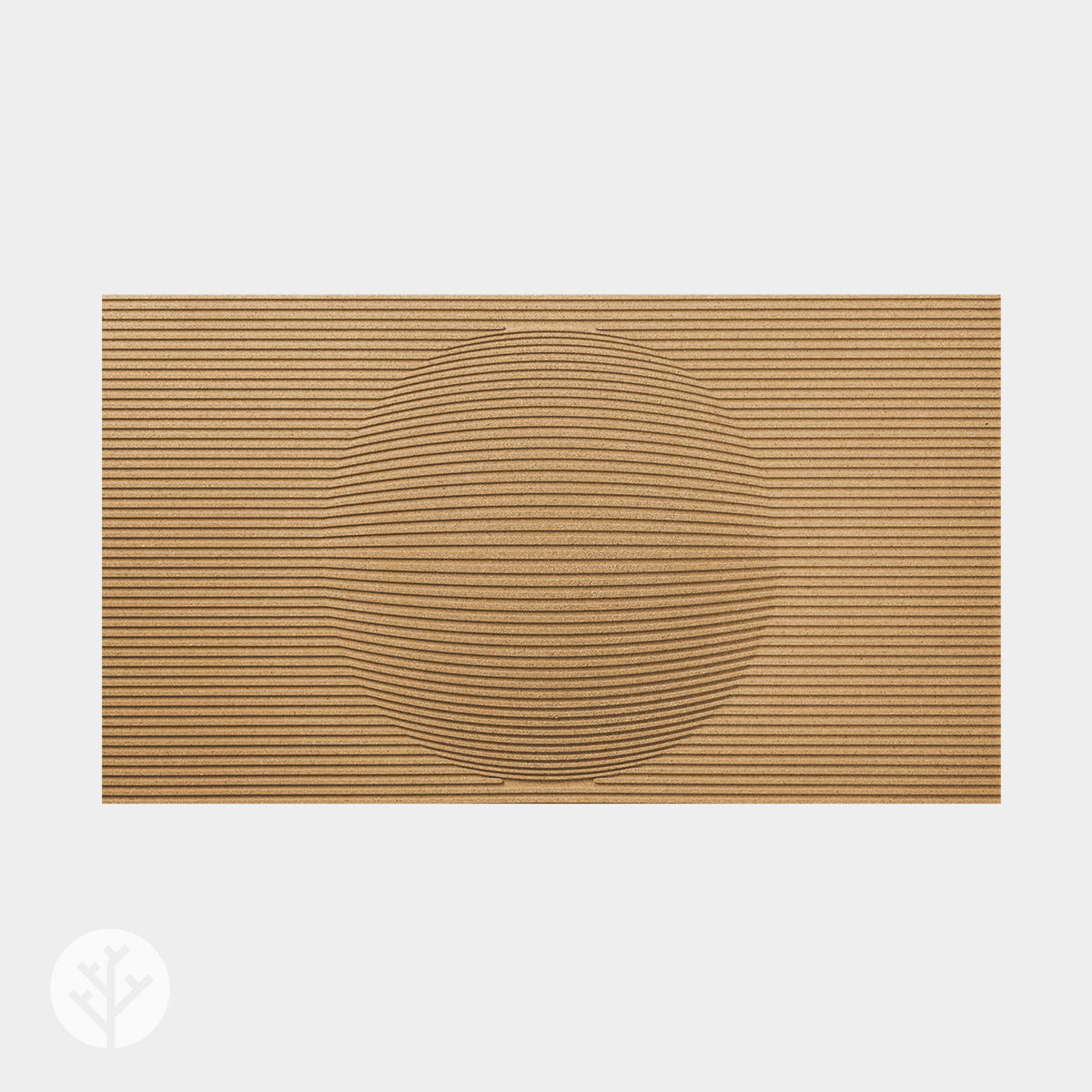 Muratto® Organic Strips Sphere Luxury Cork Wall Tiles