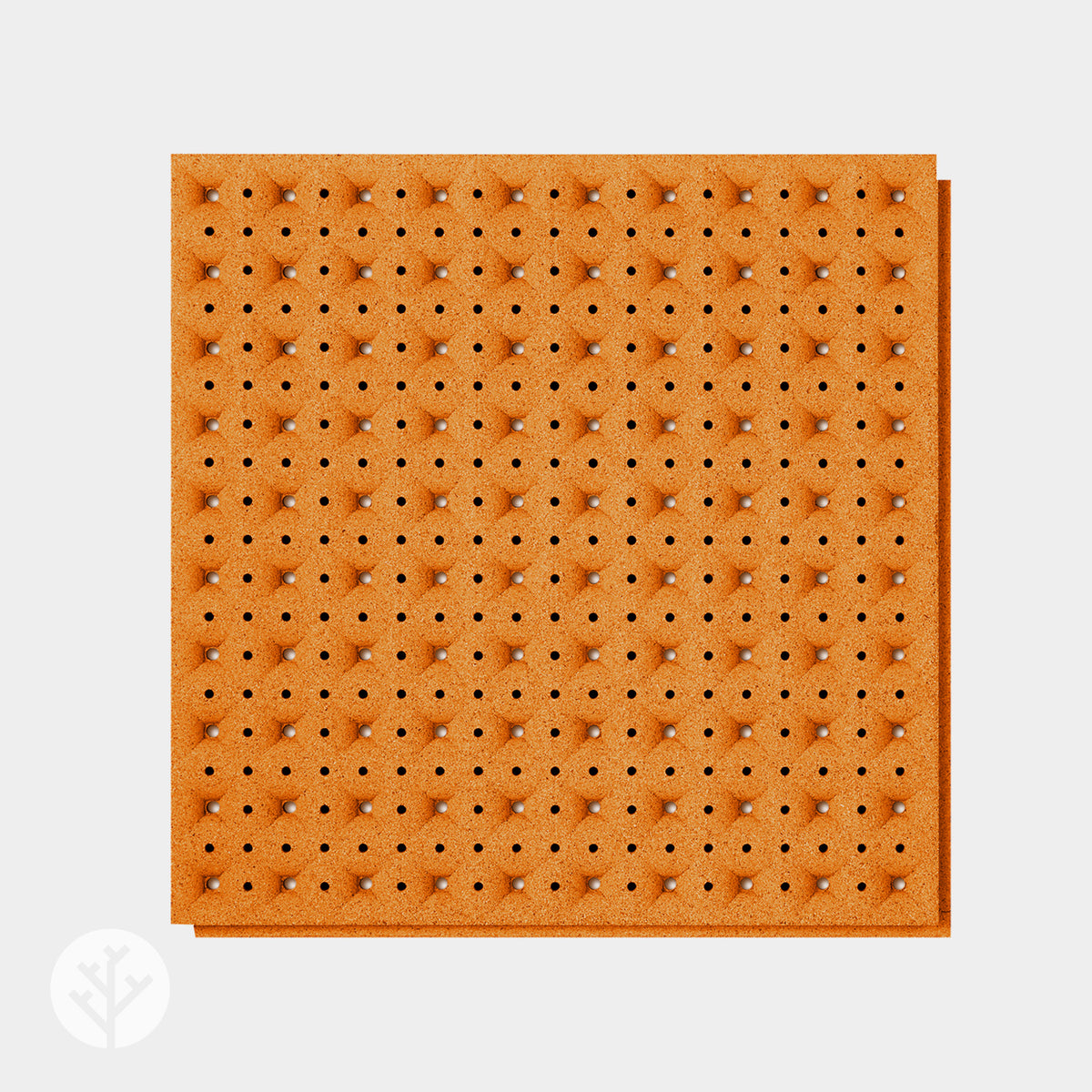 Muratto® Organic Undertone Noise Reducing Luxury Cork Acoustic Wall Tiles