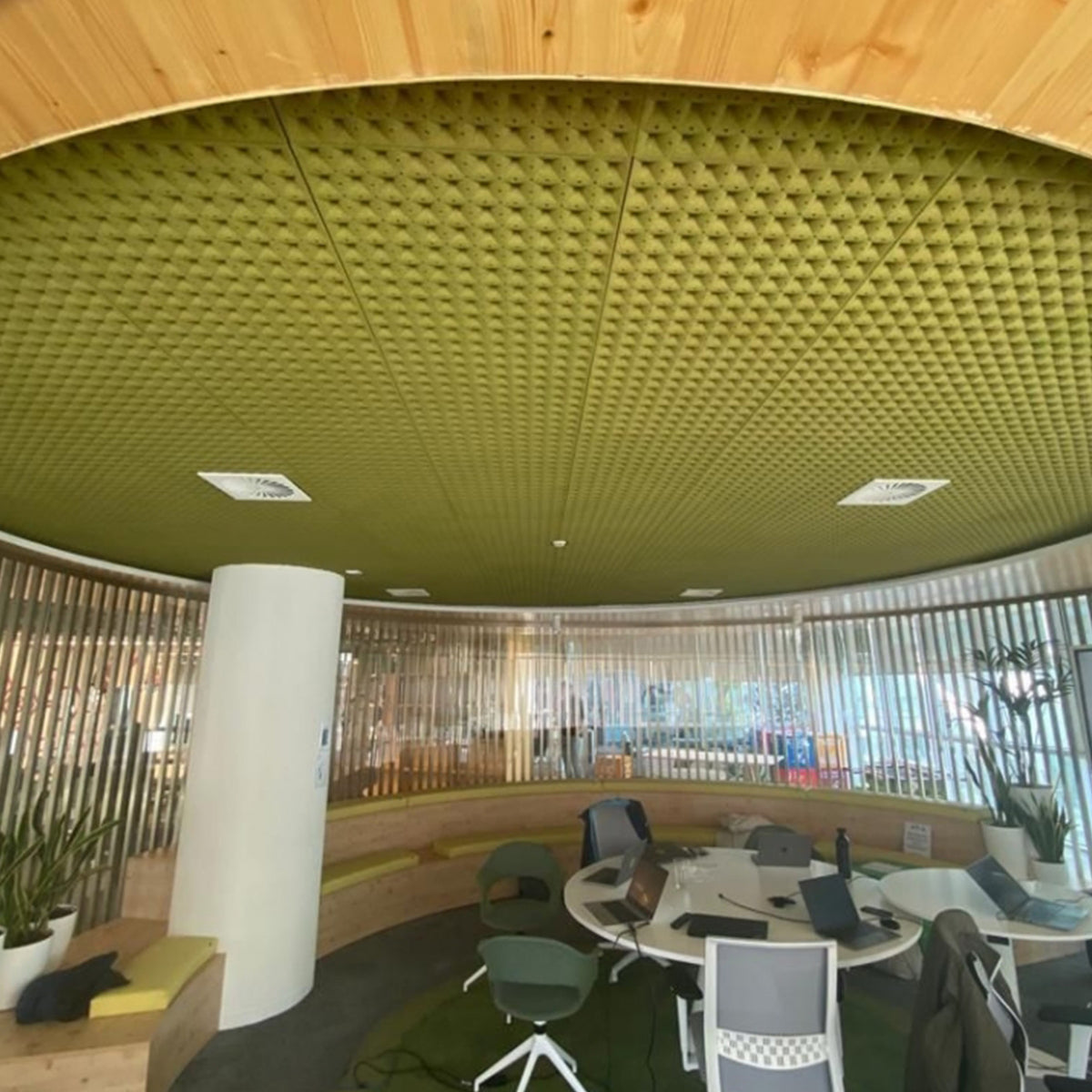 Muratto® Organic Undertone Noise Reducing Luxury Cork Acoustic Wall Tiles