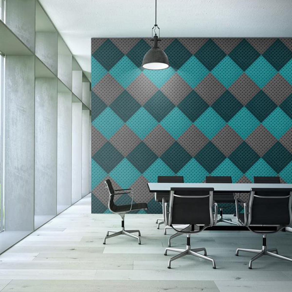 Muratto® Organic Undertone Noise Reducing Luxury Cork Acoustic Wall Tiles
