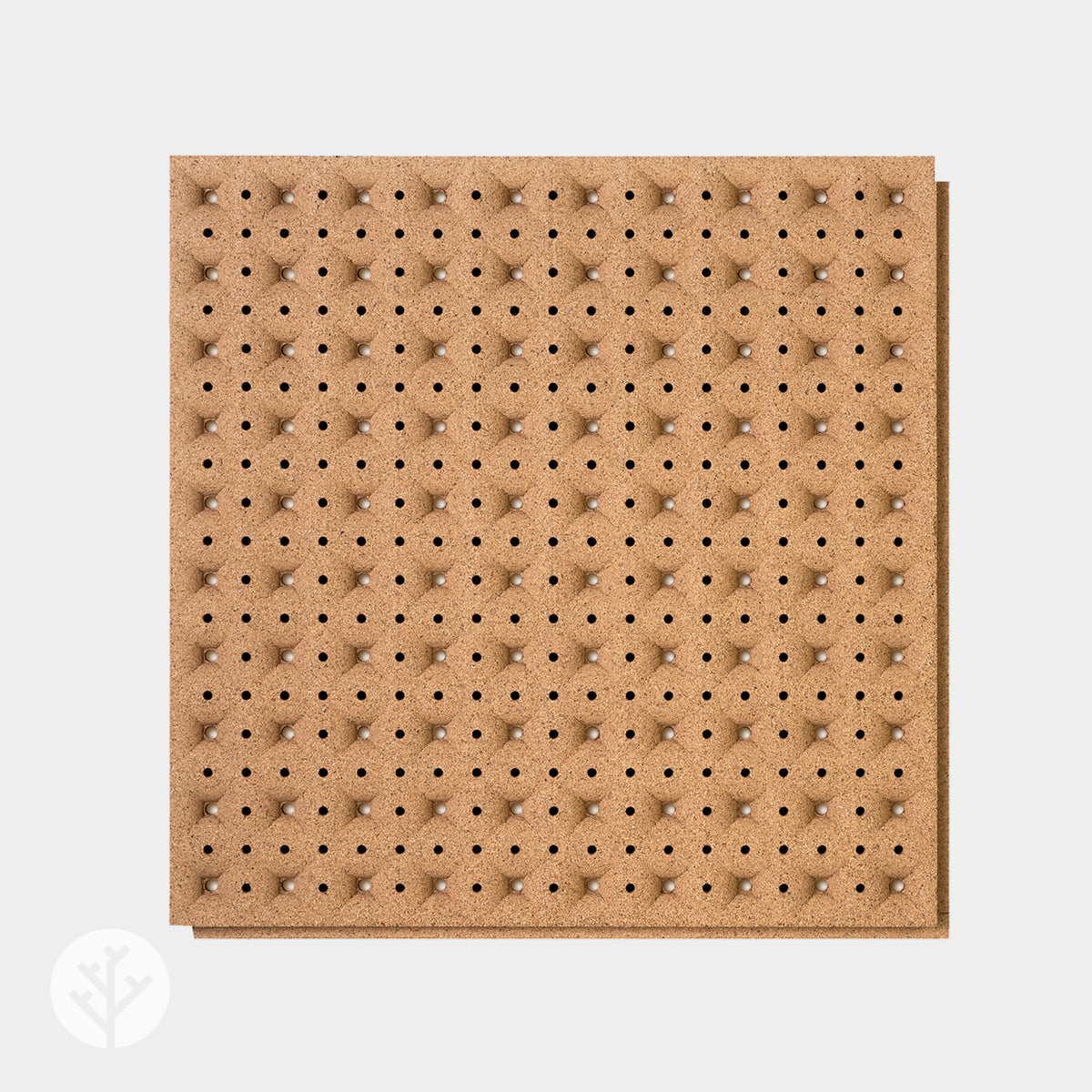 Muratto® Organic Undertone Noise Reducing Luxury Cork Acoustic Wall Tiles