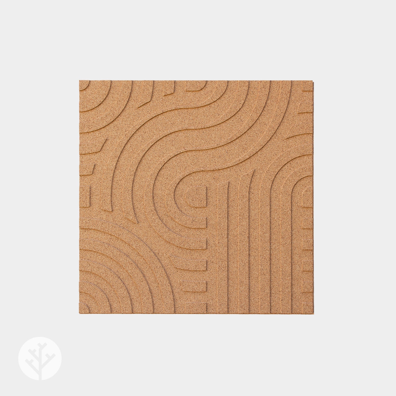Muratto® Organic Strips Wave Luxury Cork Wall Tiles