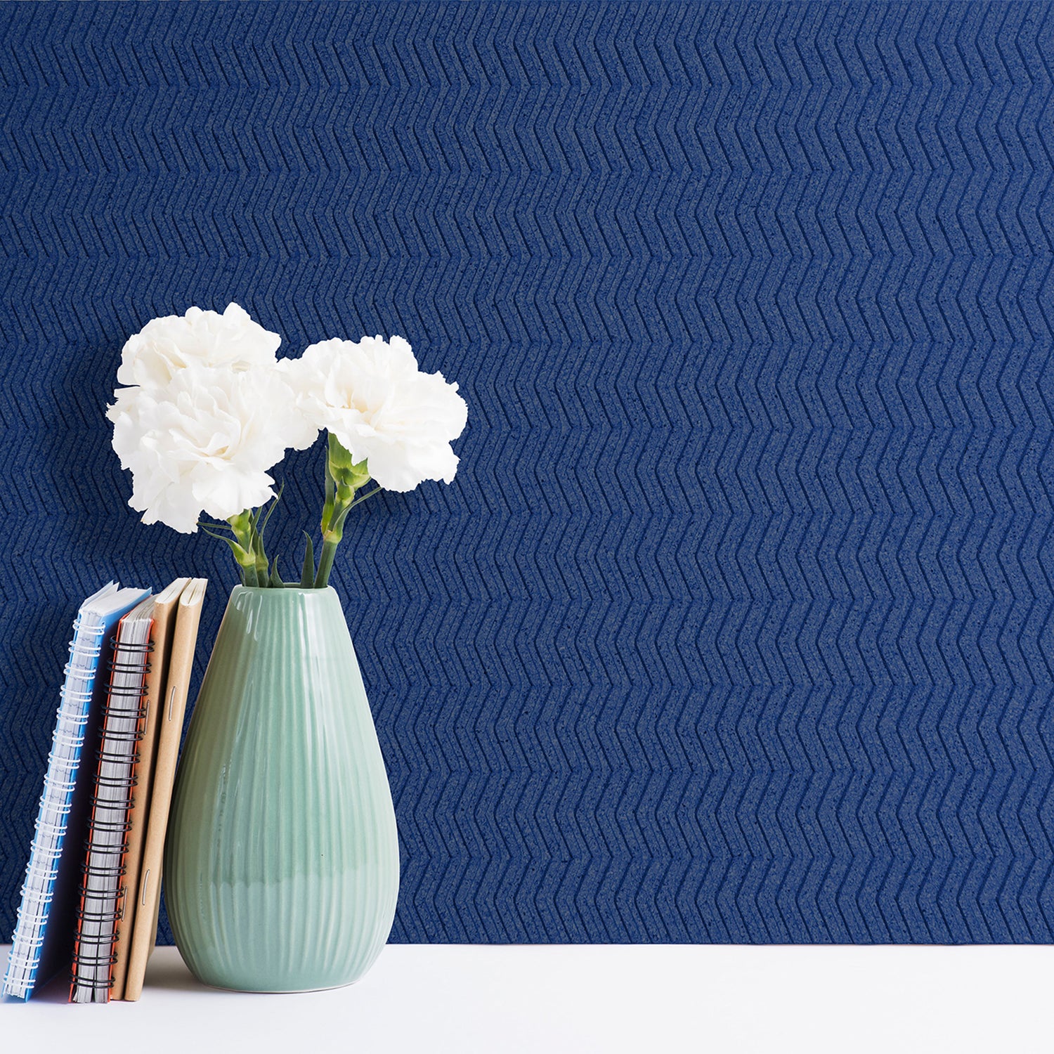 Muratto® Organic Strips Zig Zag Luxury Cork Wall Tiles
