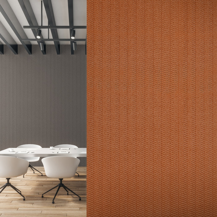 Muratto® Organic Strips Zig Zag Luxury Cork Wall Panels