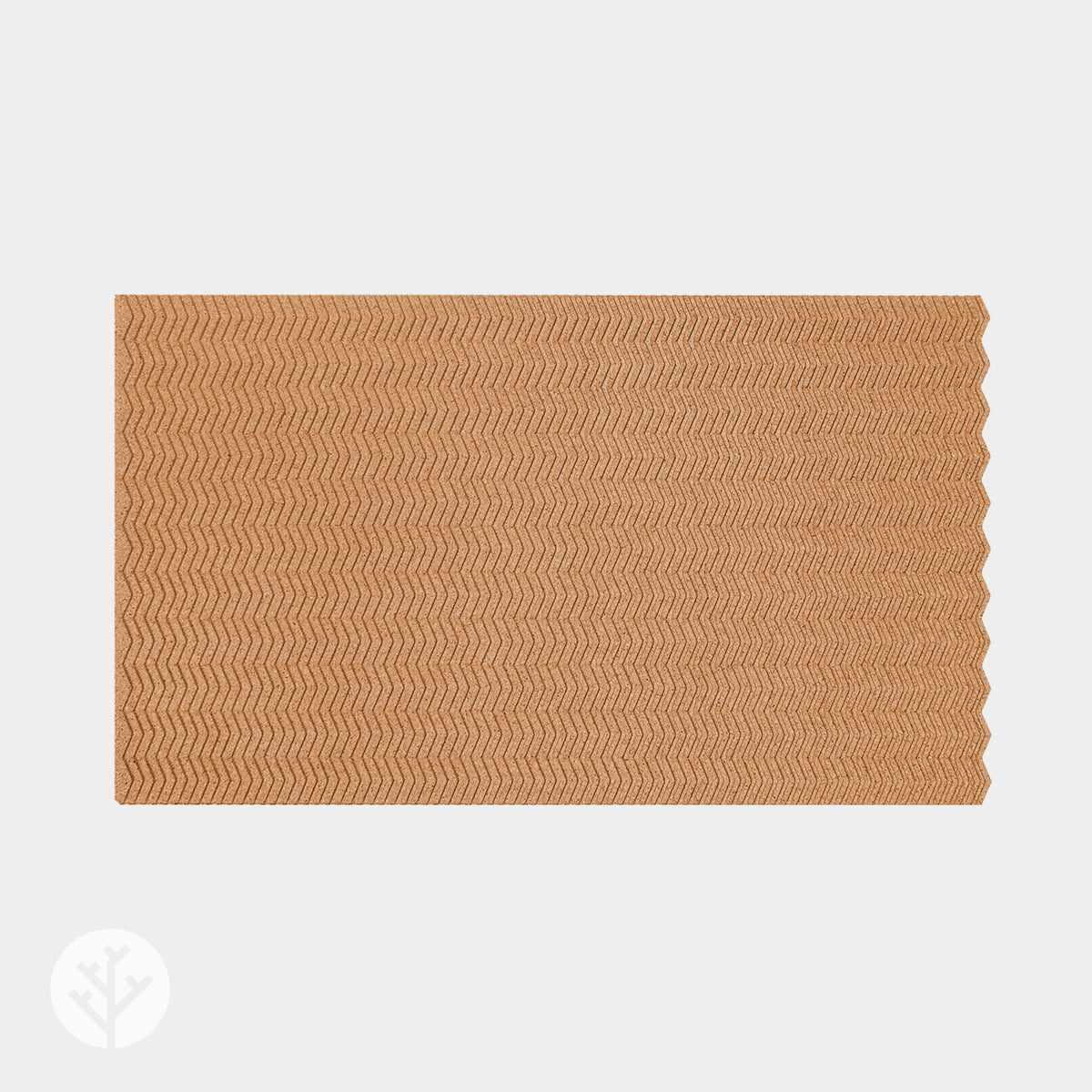 Muratto® Organic Strips Zig Zag Luxury Cork Wall Tiles