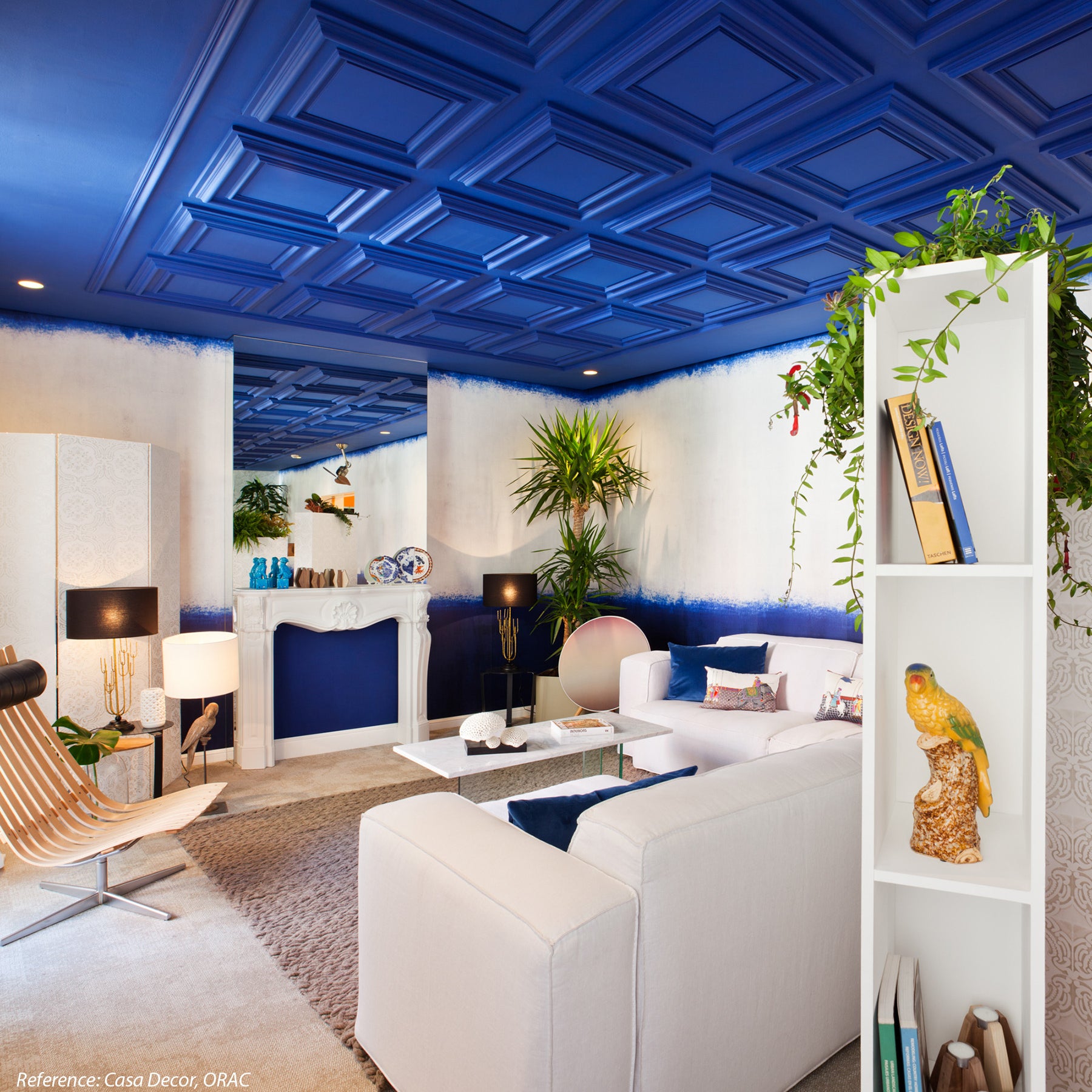 Square 3D Paintable Wall Panel | Orac F30