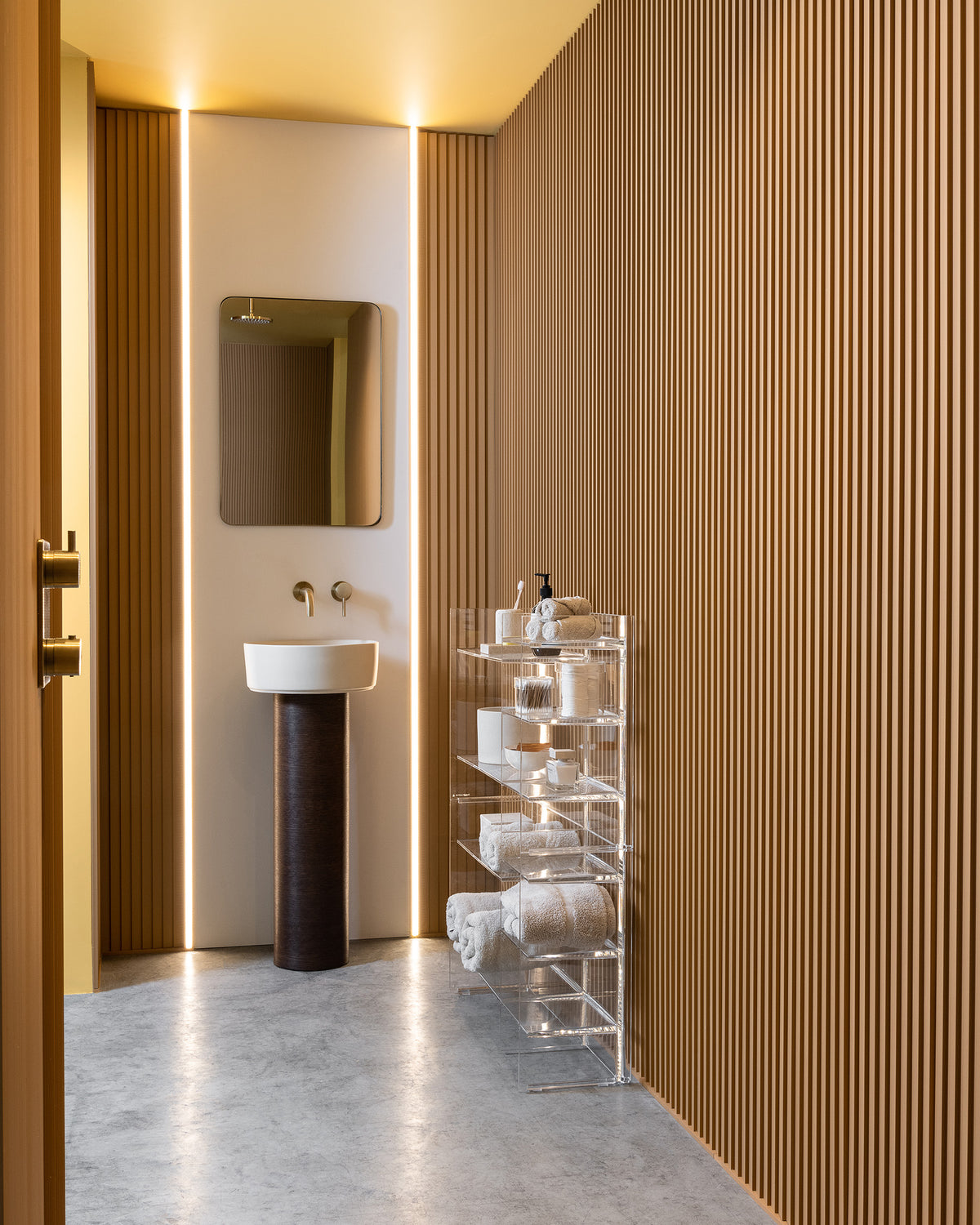 Ripple 3D Paintable Wall Panels | Orac WX204