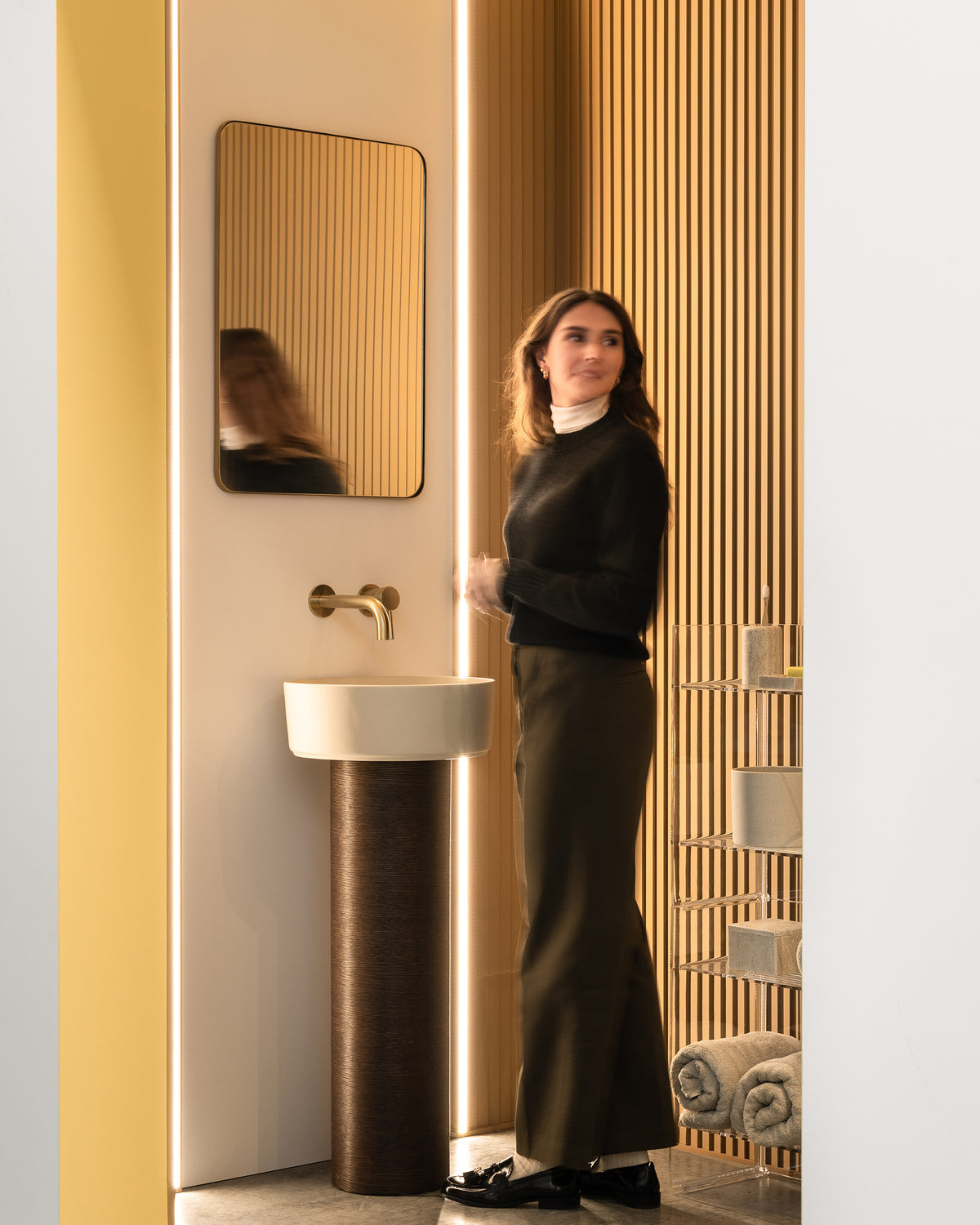 Ripple 3D Paintable Wall Panels | Orac WX204