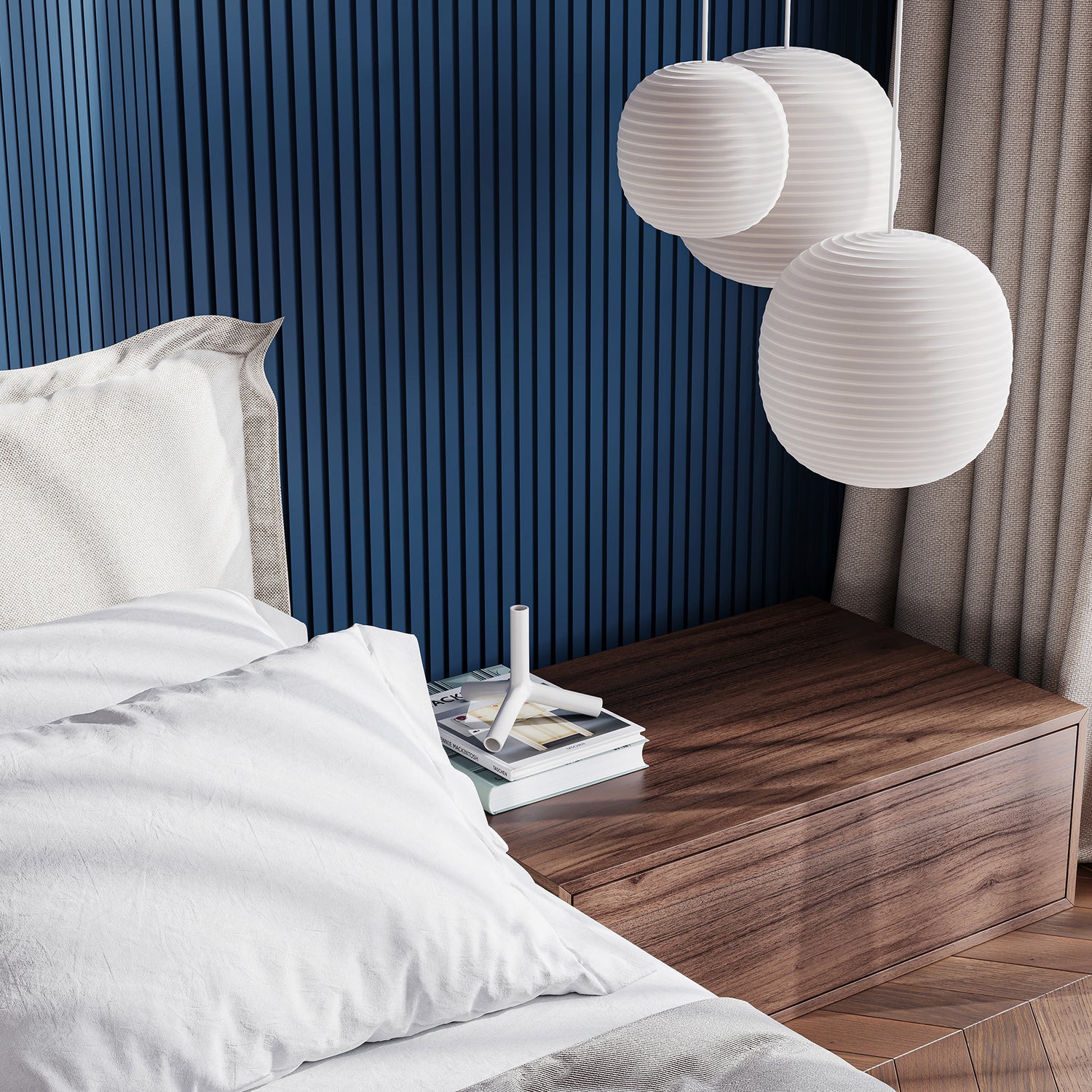 Ripple 3D Paintable Wall Panels | Orac WX204