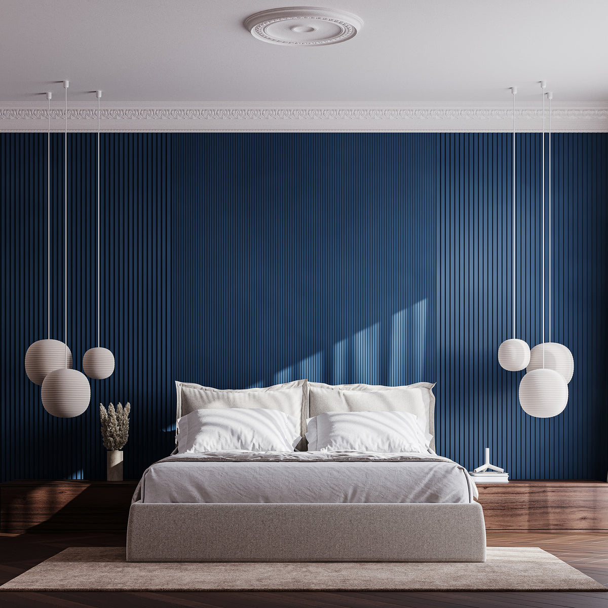 Ripple 3D Paintable Wall Panels | Orac WX204