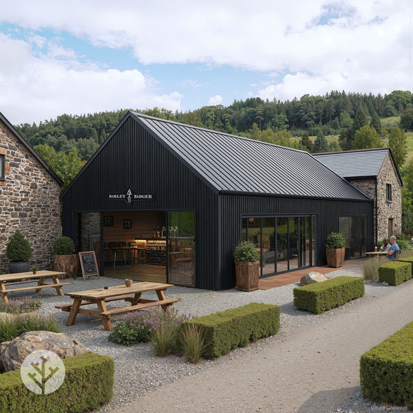 Plaank by WVH | Black Exterior Slat Wall Panels