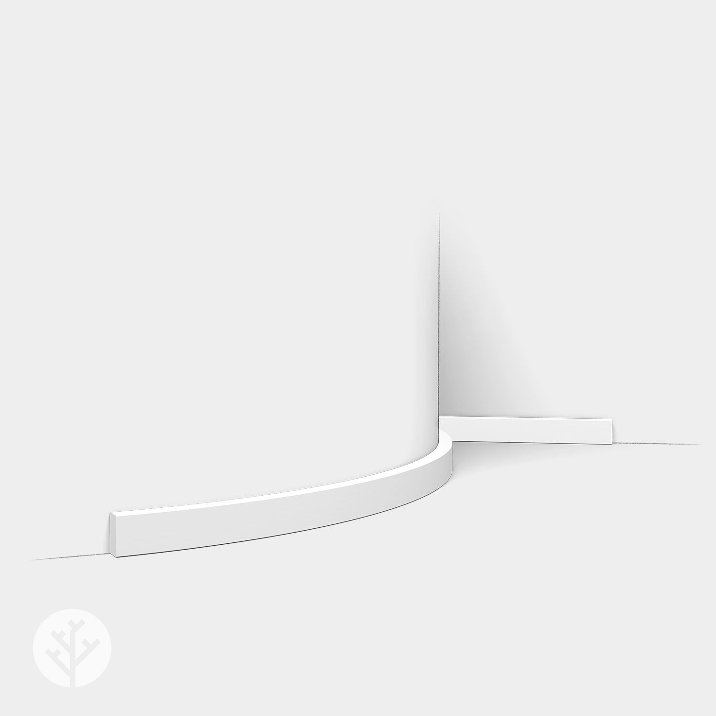 Oblong 3D Paintable Wall Panel Trim | Orac SX194