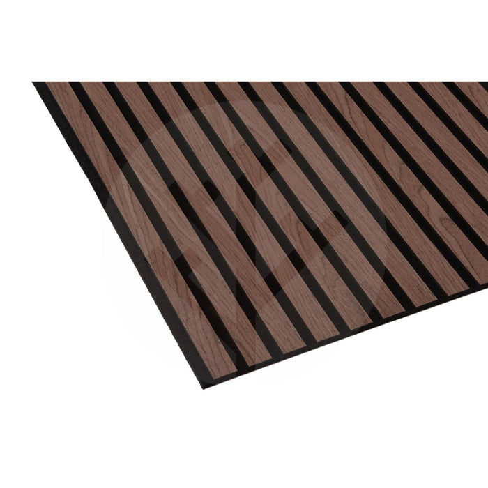 Slat-Lite™ Smoked Oak Flexible Acoustic Wood Wall Panels