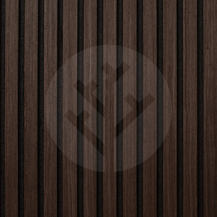 Slat-Lite™ Smoked Oak Flexible Acoustic Wood Wall Panels