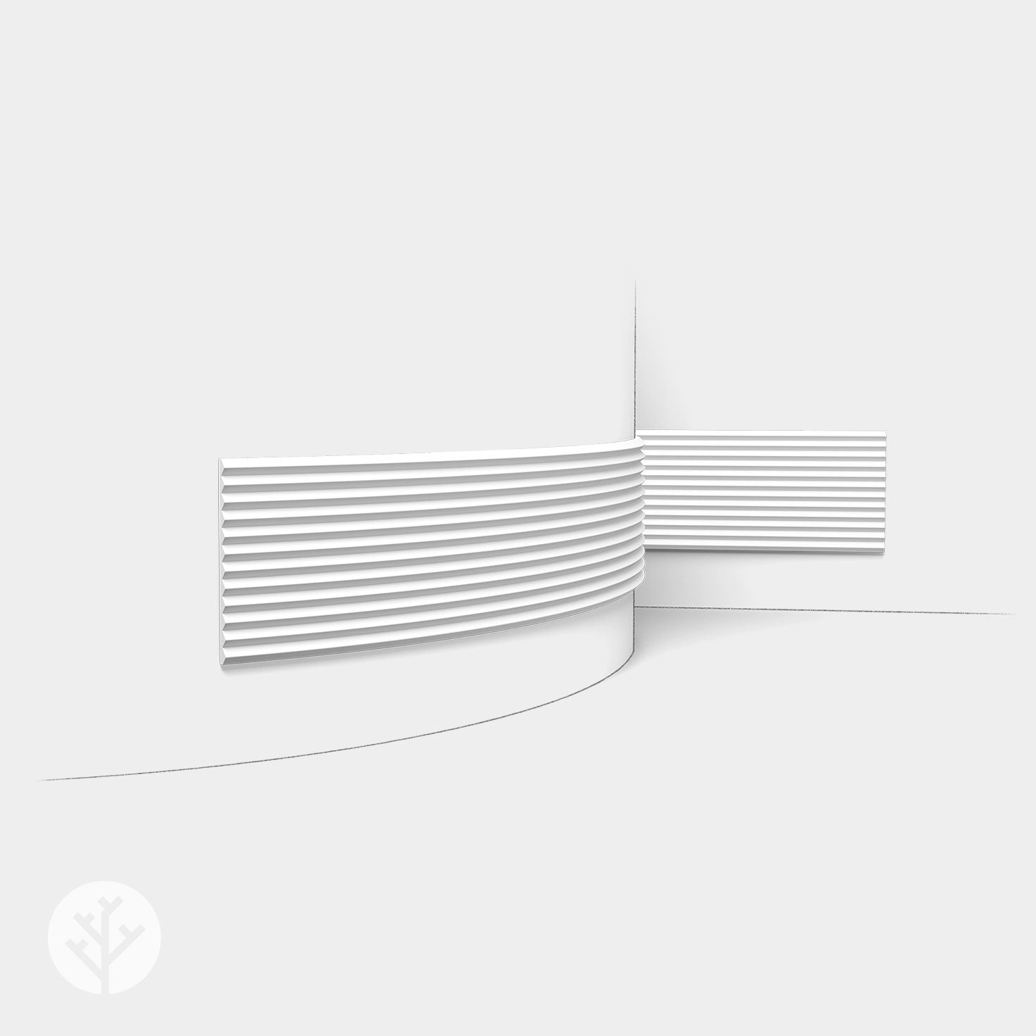 Zigzag 3D Paintable Wall Panels | Orac W108