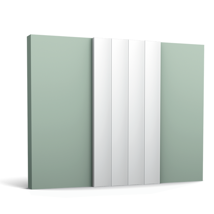 Valley XL 3D Paintable Wall Panels | Orac W114