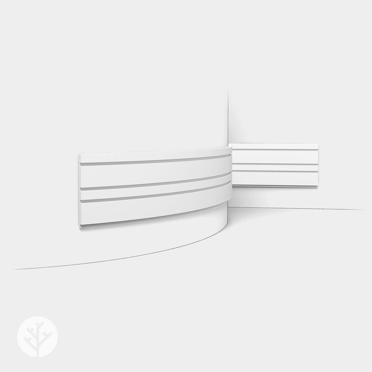 Bar Mix 3D Paintable Wall Panels | Orac W119