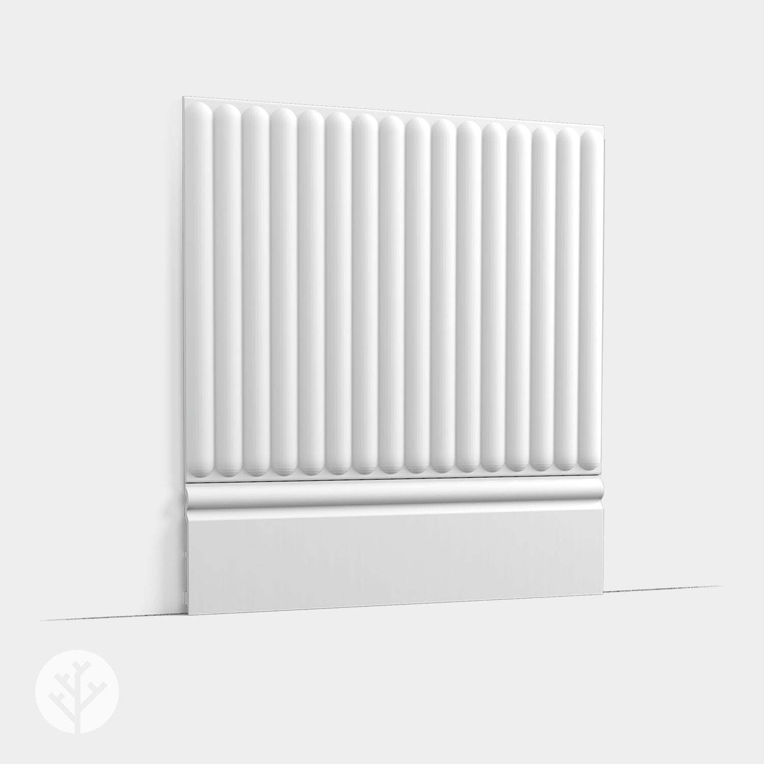 Hill Bead XL 3D Paintable Wall Panels | Orac W214