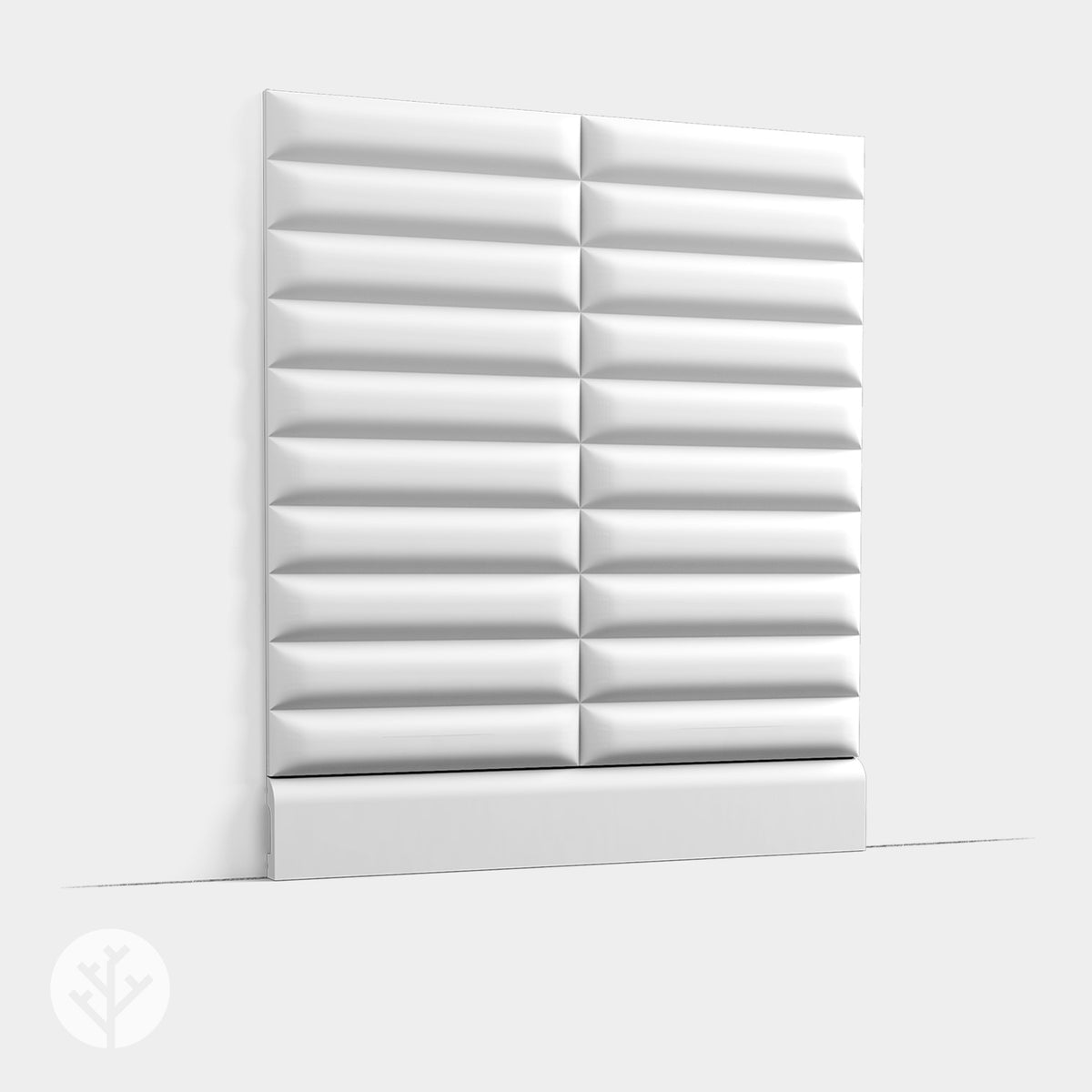 Pillow 3D Paintable Wall Panels | Orac W217