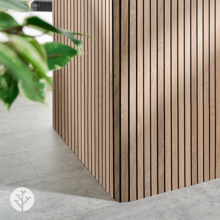Ultraflex Walnut Flexible Lightweight Acoustic Wood Wall Panels | Original Acupanel®