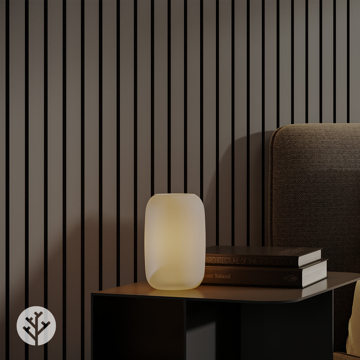 Acupanel® Luxe Arctic Grey Wrapped Acoustic Wall Panels