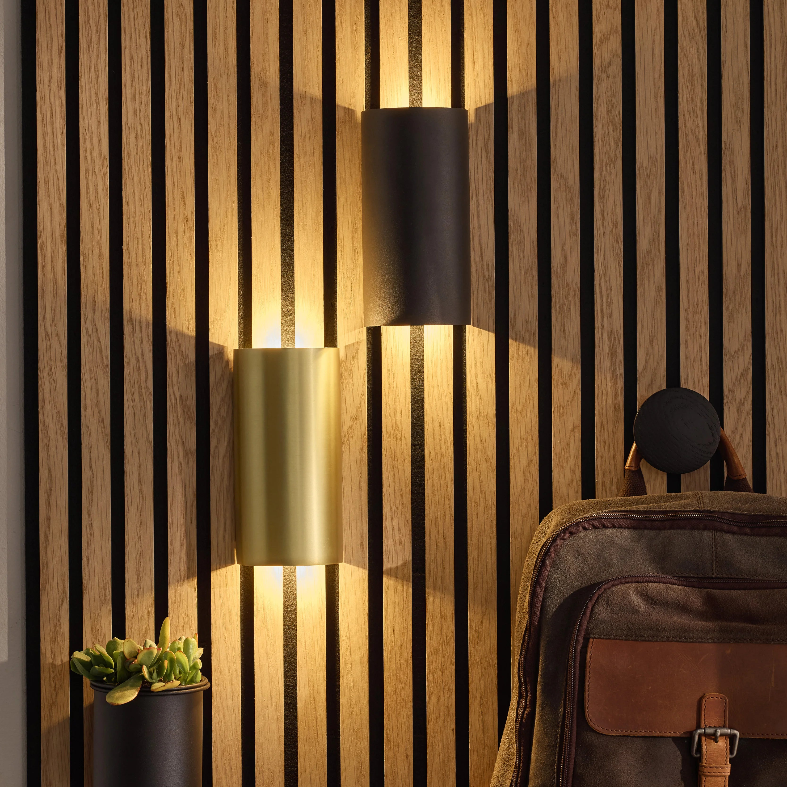 Acupanel® Glow Column Wall-Mounted Rechargeable Lighting