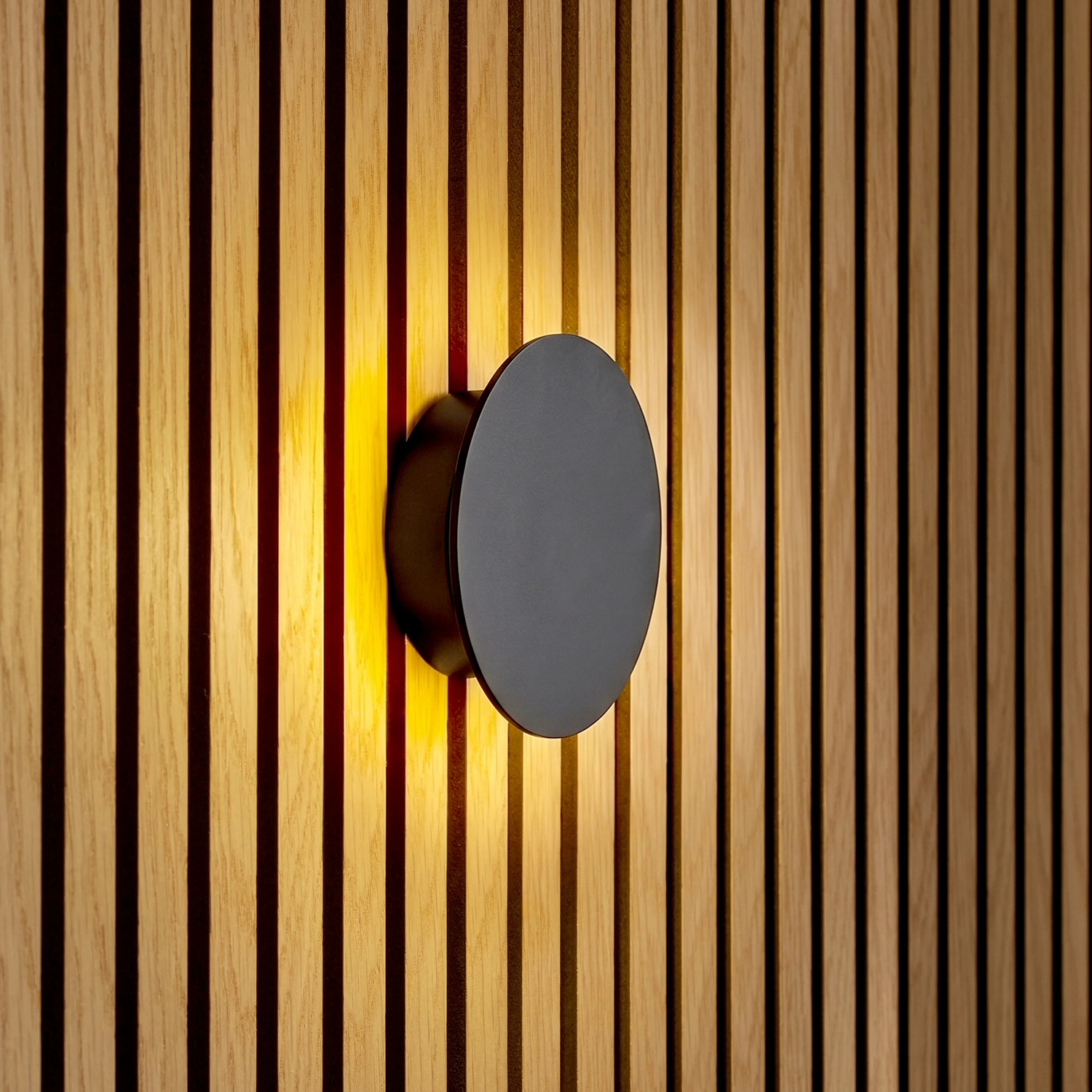 Acupanel® Glow Disc Wall-Mounted Rechargeable Lighting
