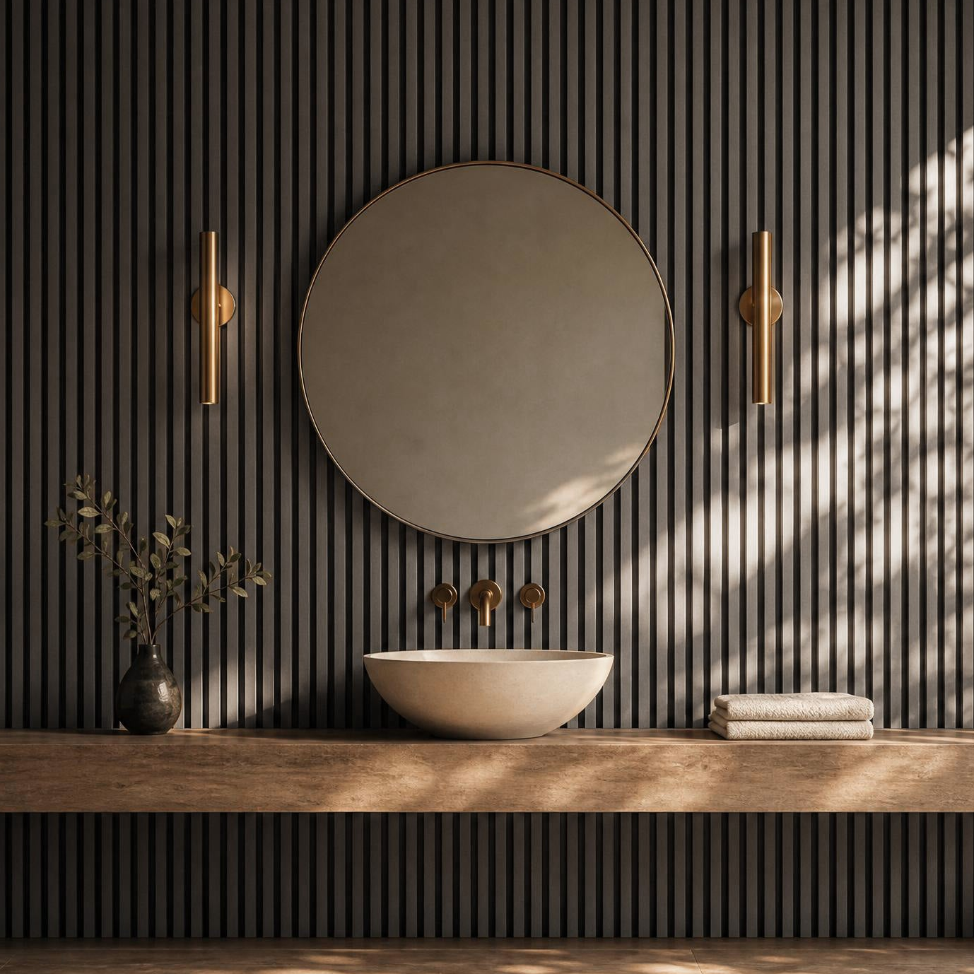 Acupanel® Hydro Grey Oak Waterproof Wall Panels