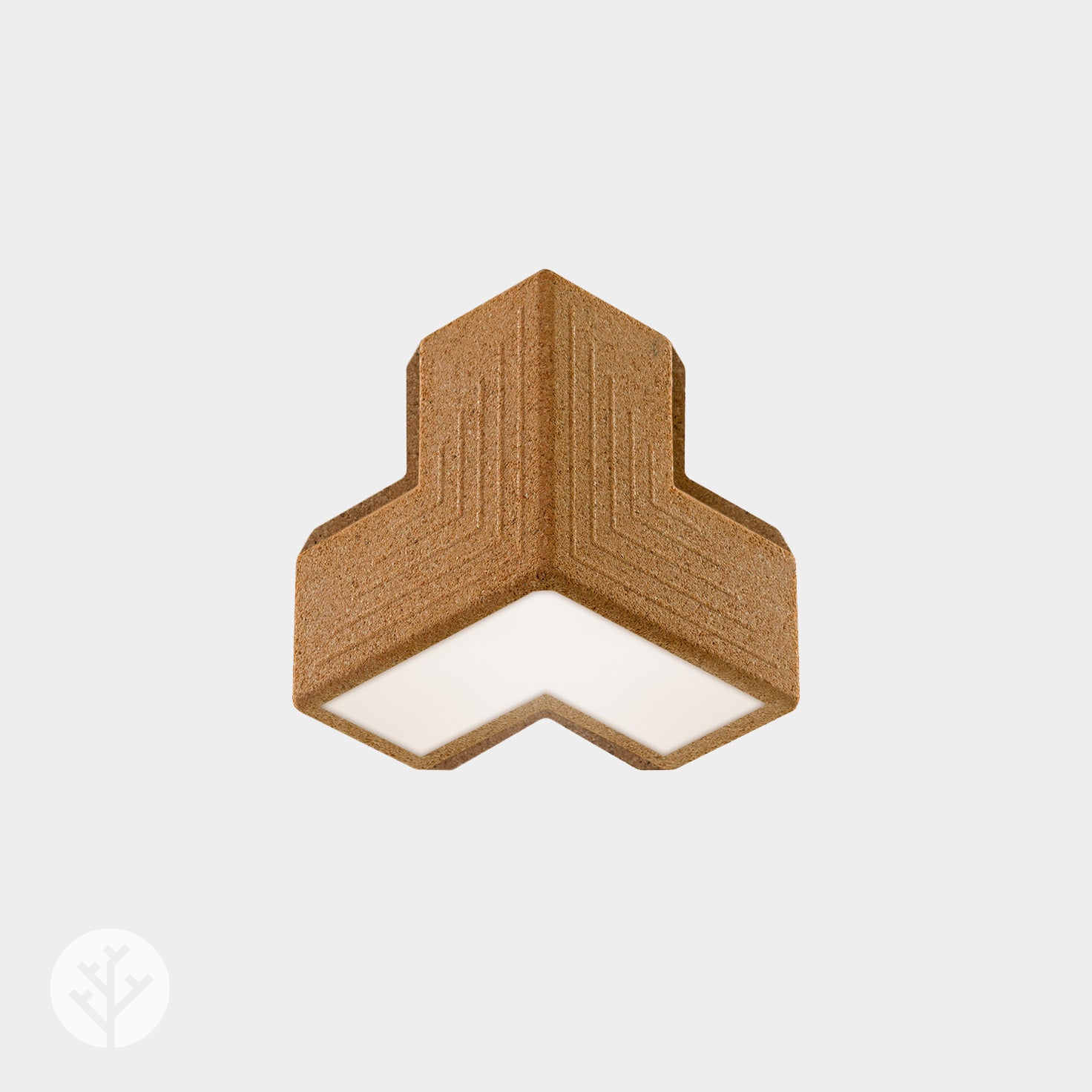 Muratto® Lighting Module for Kubus Cork Luxury Wall Tiles