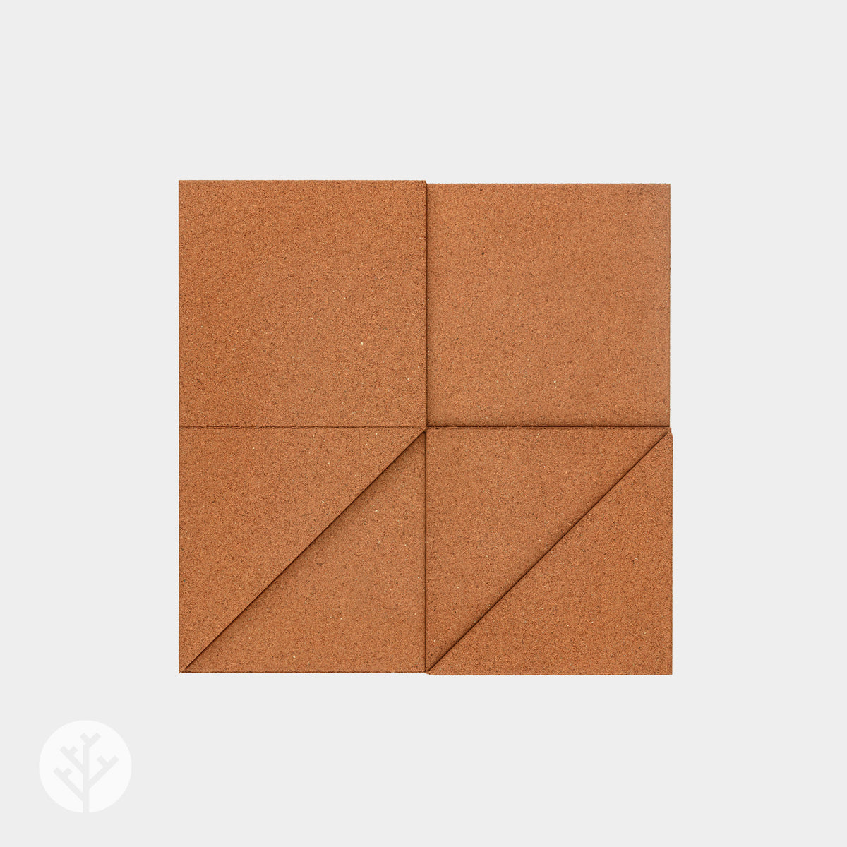 Muratto® Organic Edge Luxury Cork Wall Tiles