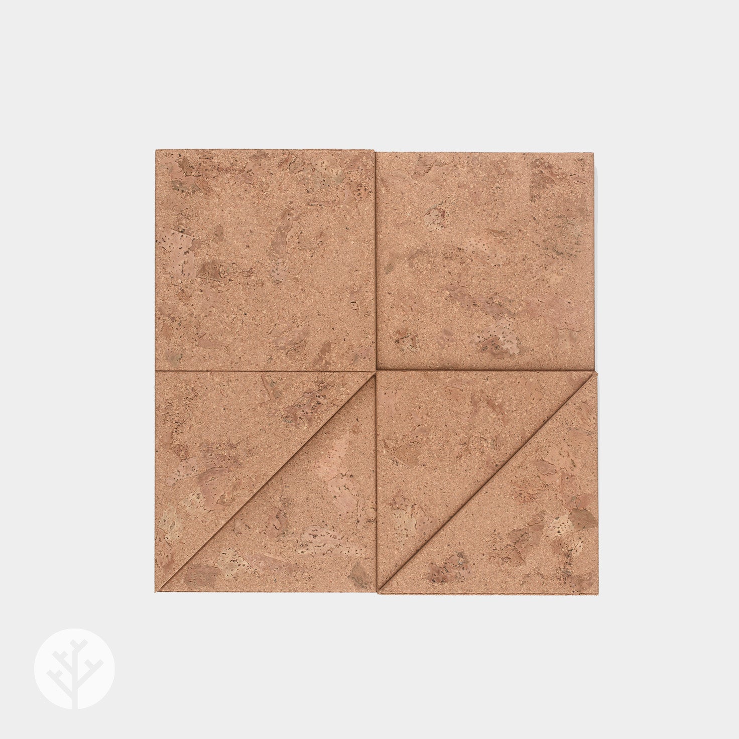 Muratto® Organic Edge Luxury Cork Wall Tiles