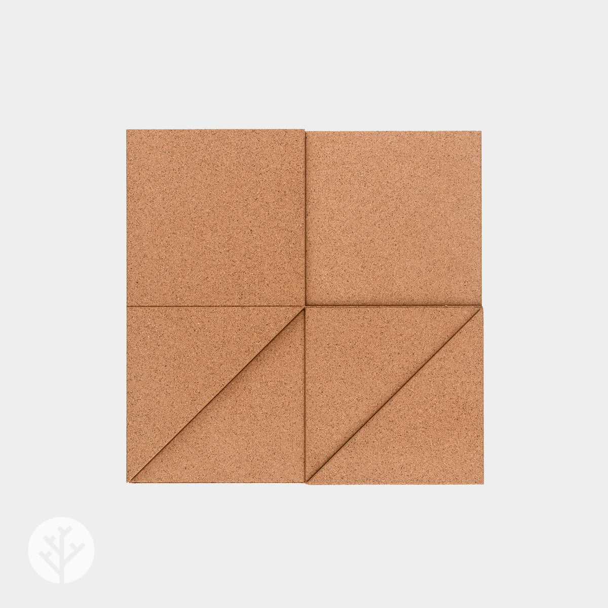 Muratto® Organic Edge Luxury Cork Wall Tiles