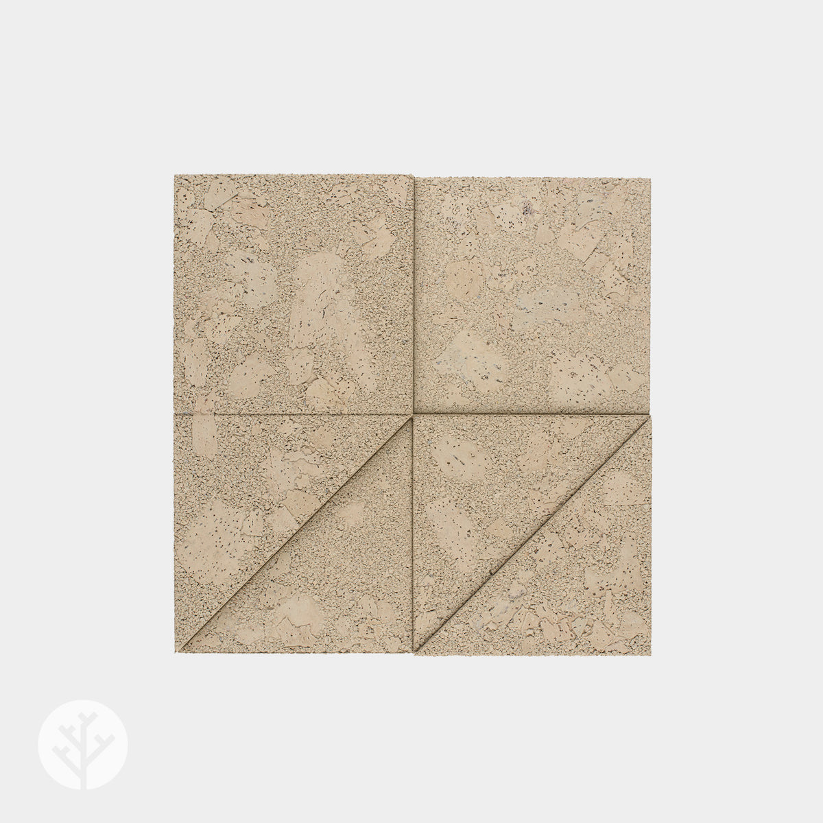 Muratto® Organic Edge Luxury Cork Wall Tiles